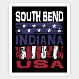 South Bend Indiana USA T-Shirt Sticker